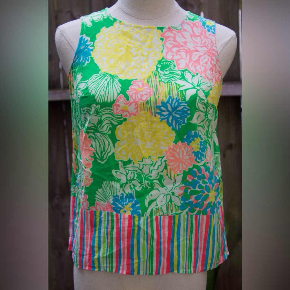 Button Back Sleeveless Blouse - image 2